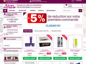 Produits matériel professionnel de coiffure d’esthétique Rêves Indigo